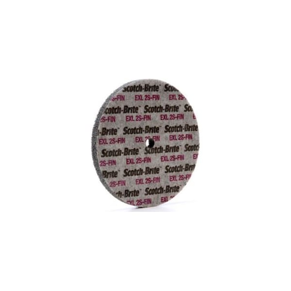 3M Scotch-Brite EXL Unitized Wheel 6 x 1/2 x 1/2 Silicon Carbide 2S FIN 7000028478 - main